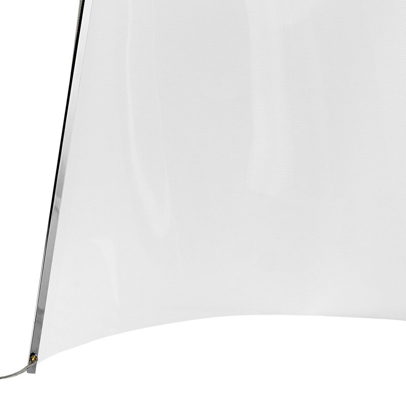 Acrylic Lace Floor Lamp Chrome Acrylic Dimmable Integrated LED
