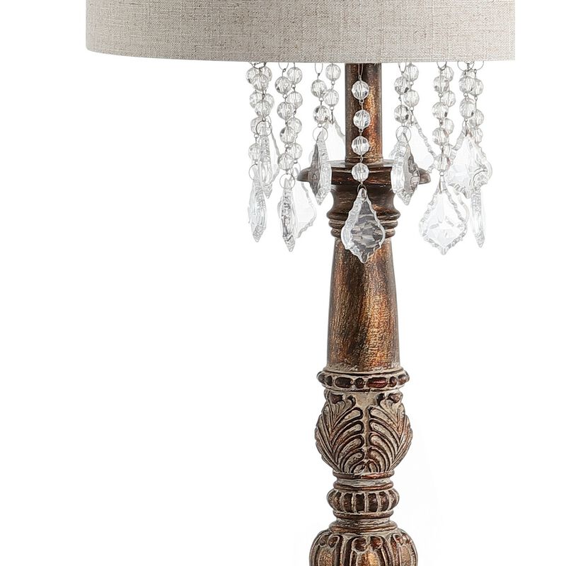 Carlisle Resin/Acrylic LED Table Lamp