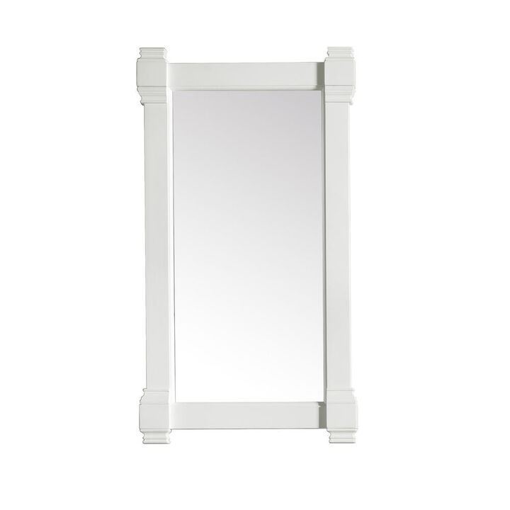 James Martin Vanities Brittany 22 Mirror, Bright White