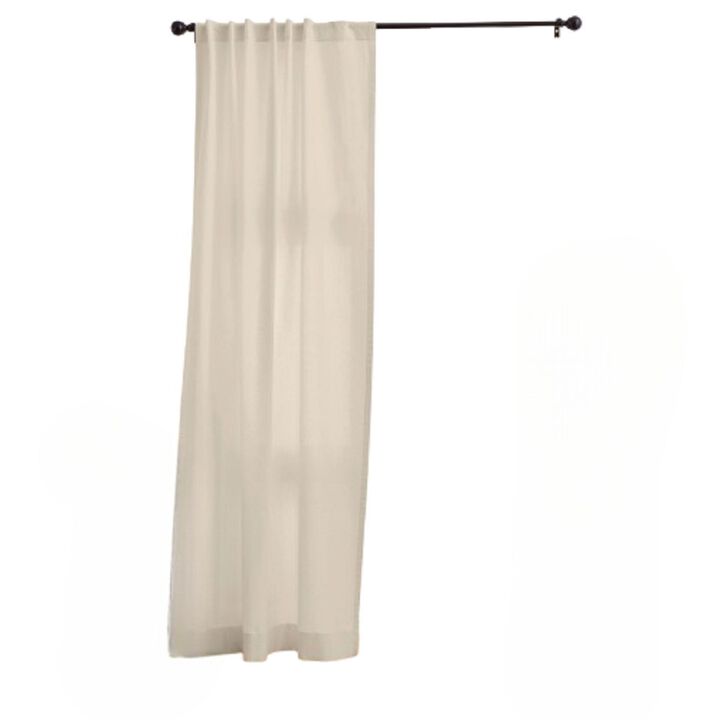 Solino Home Cotton Linen Curtain | Cotton Linen for Thanksgiving, Christmas