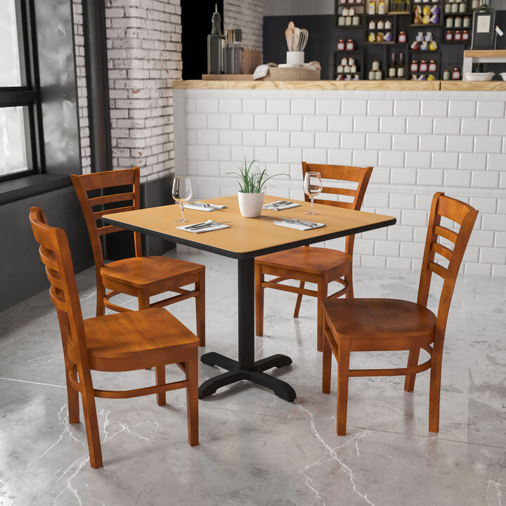 Wood Restaurant Chairs