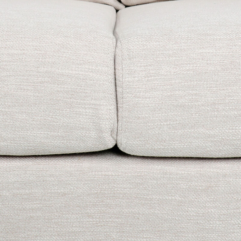 Merax 3-Seater Sofa with 2 Pillows