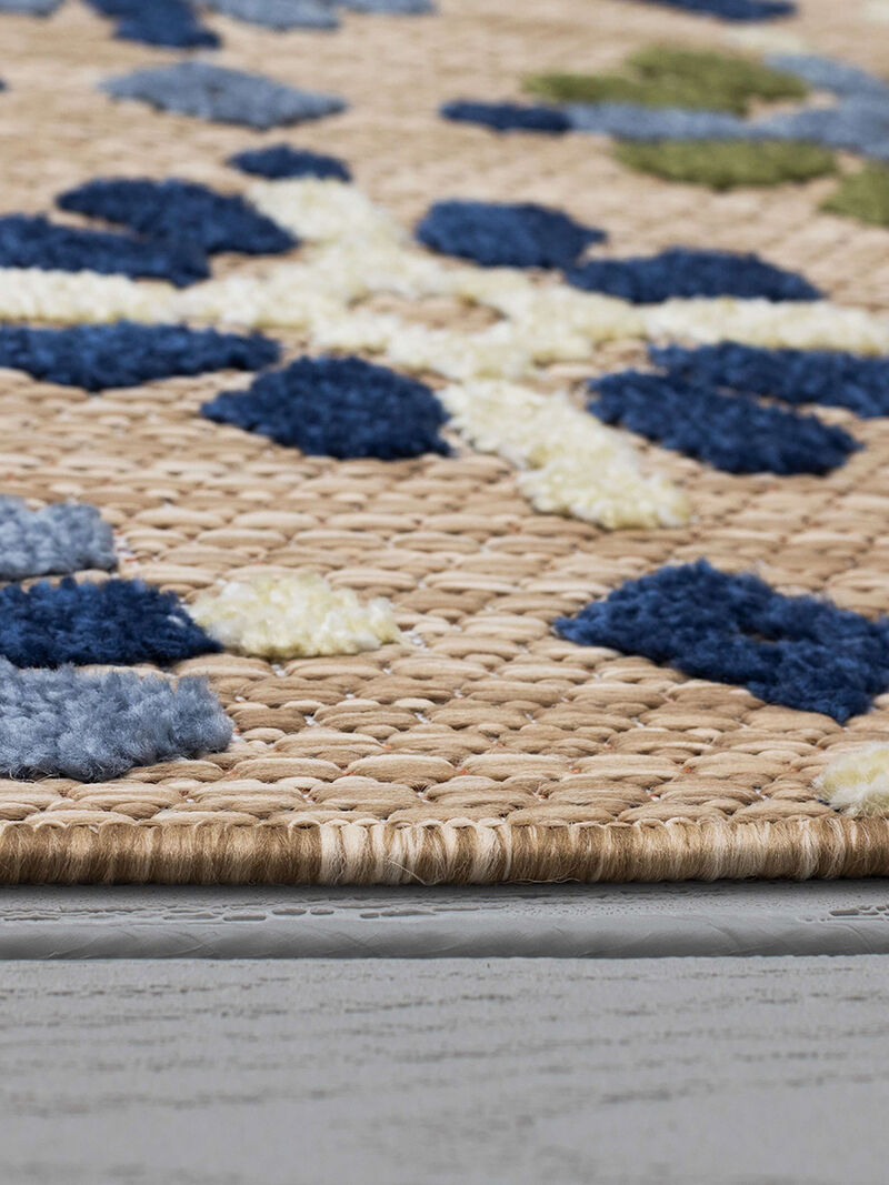 Cabana Cocoa Beach Multi 6' X 9' Rug