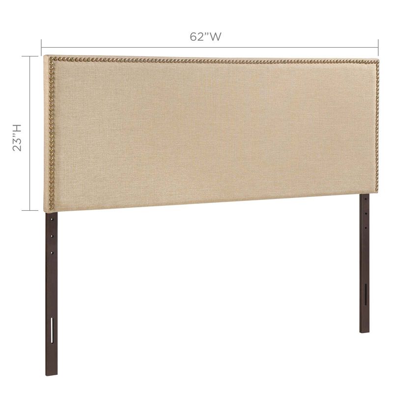 Modway - Region Nailhead Queen Upholstered Headboard