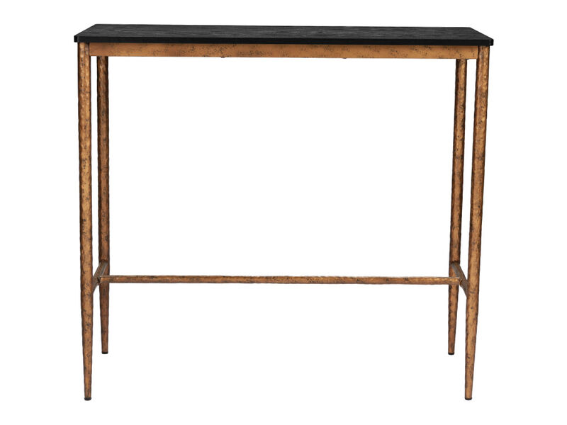Nida Bar Table Black & Bronze