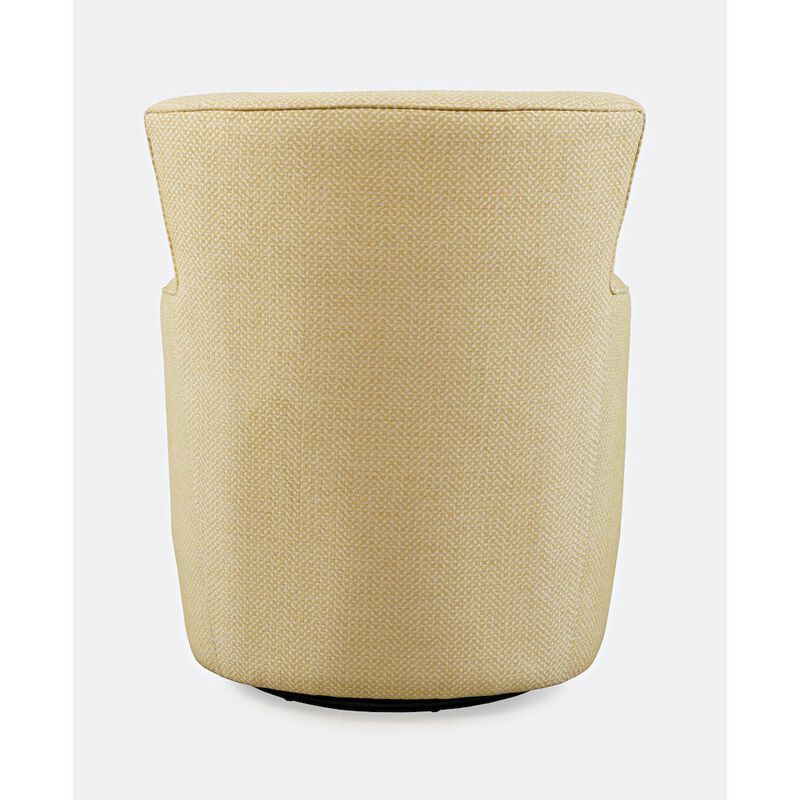 Jofran Blakely Harper Contemporary Traditional Swivel Accent Chair