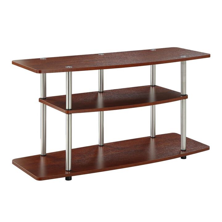 Convience Concept, Inc. No Tools 3 Tier Wide TV Stand for TVs up to 46 Inches