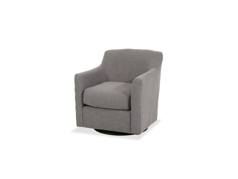 Bradney Swivel Accent Chair in Smoke