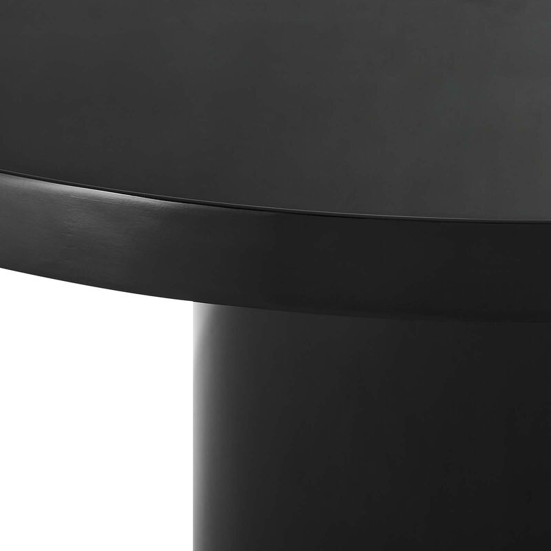 Modway - Gratify 60" Round Dining Table Black