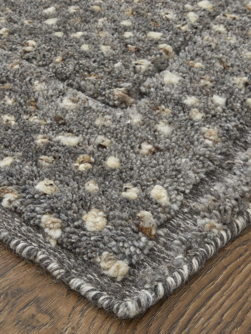 Dering T6042 Charcoal 10' x 14' Rug By Thom Filcia