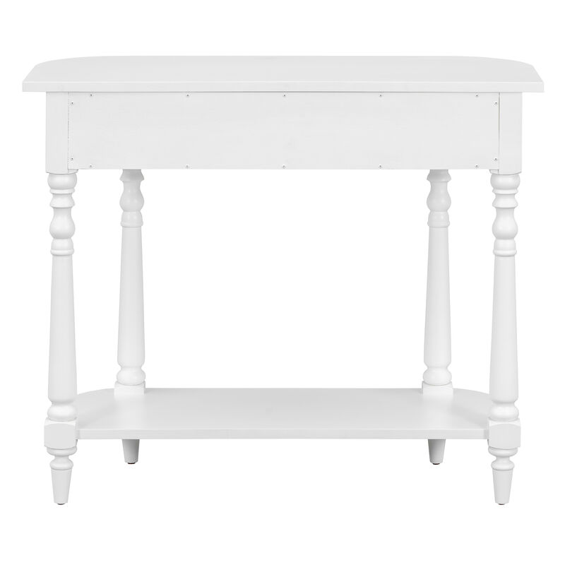 Merax Retro Entryway Console Table