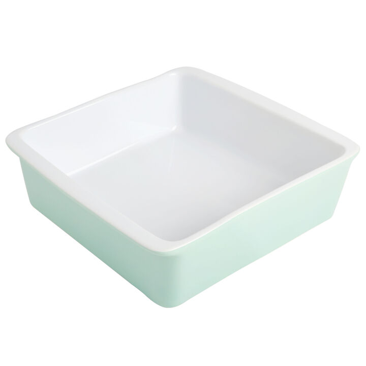 Martha Stewart 8.25 Inch x 8 Inch Stoneware Baker in Mint