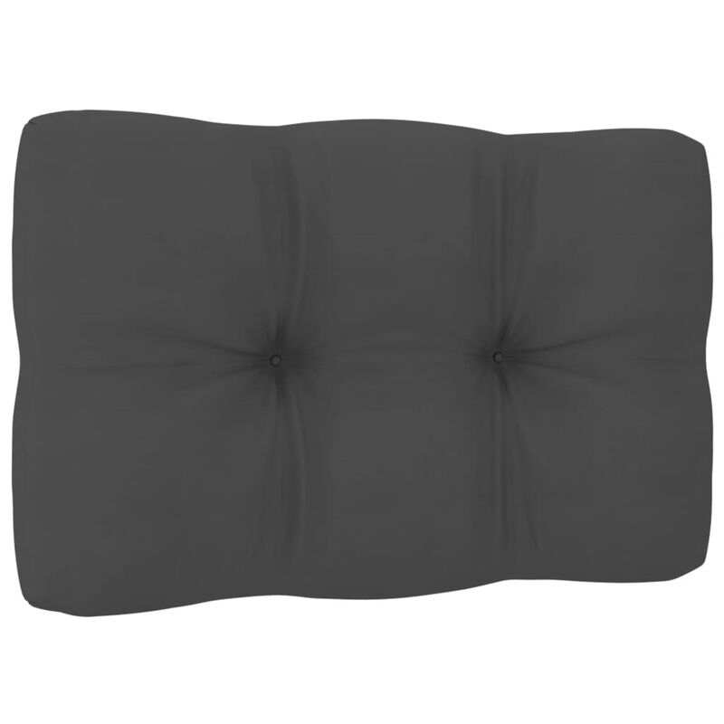 vidaXL Pallet Sofa Cushions 2 pcs Anthracite