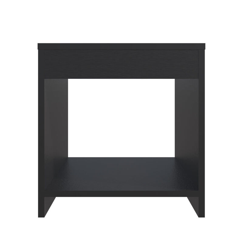 Nightstand Elaine, Bedroom, Black