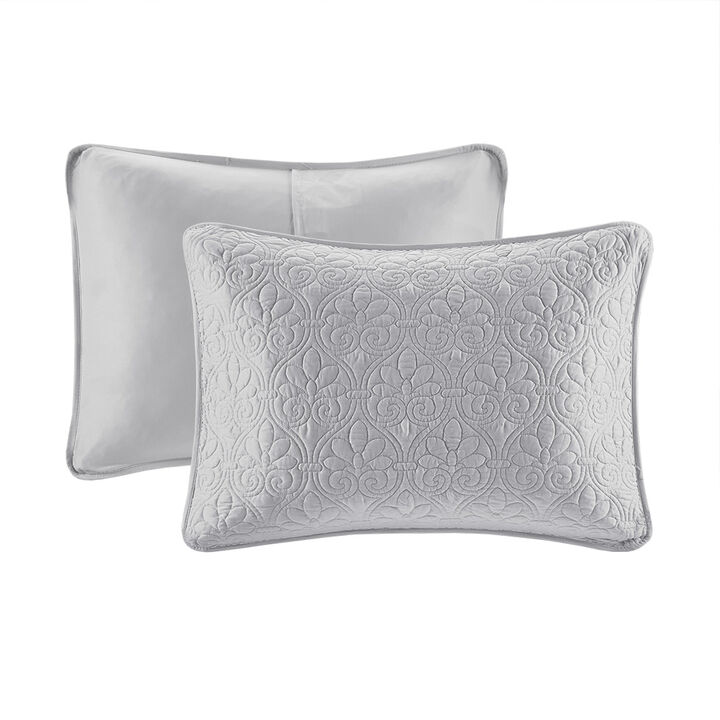 Gracie Mills Sandy Reversible Bedspread Set with Classic Stitch Pattern