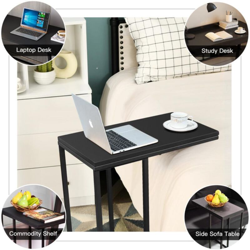 Hivvago Coffee Tray Sofa Side End Table