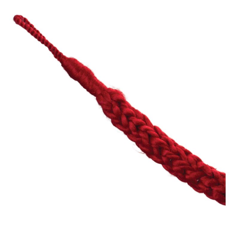 Woven Yarn Garland Set of 2 for Cozy Home and Holiday Decor