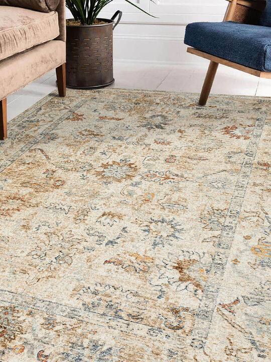 Bergama BE4 Ivory 7'10" x 10' Rug