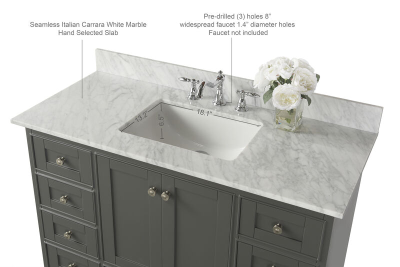 Audrey 48 in. Bath Vanity Set