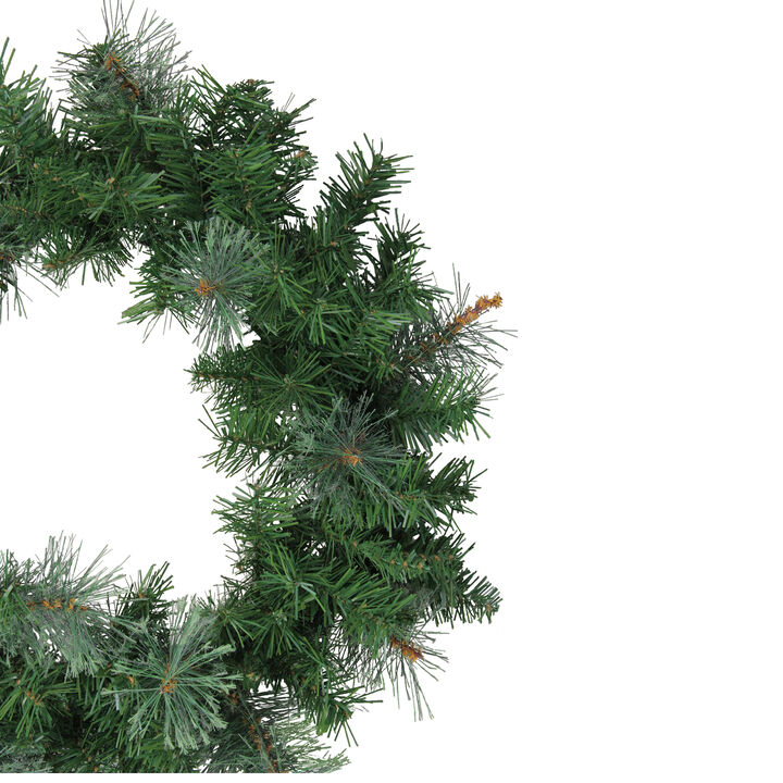 Mixed Cashmere Pine Artificial Christmas Wreath - 24-Inch  Unlit
