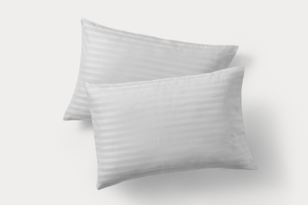 Brooks Brothers Sateen Stripe Cotton Sateen Pillowcase Pair