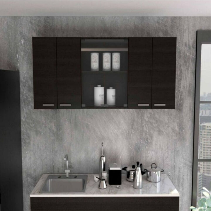 Superior Wall Cabinet Peoria, Kitchen, Black