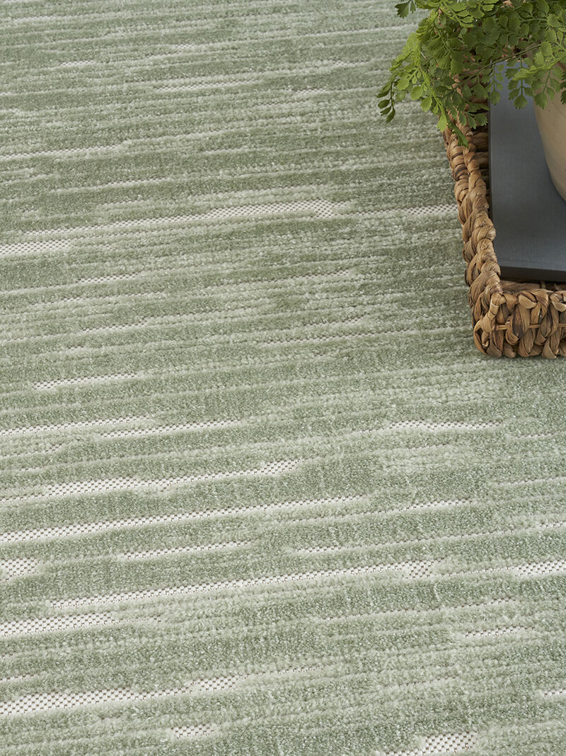 Care Free CAF04 Green 3'11" x 5'11" Rug