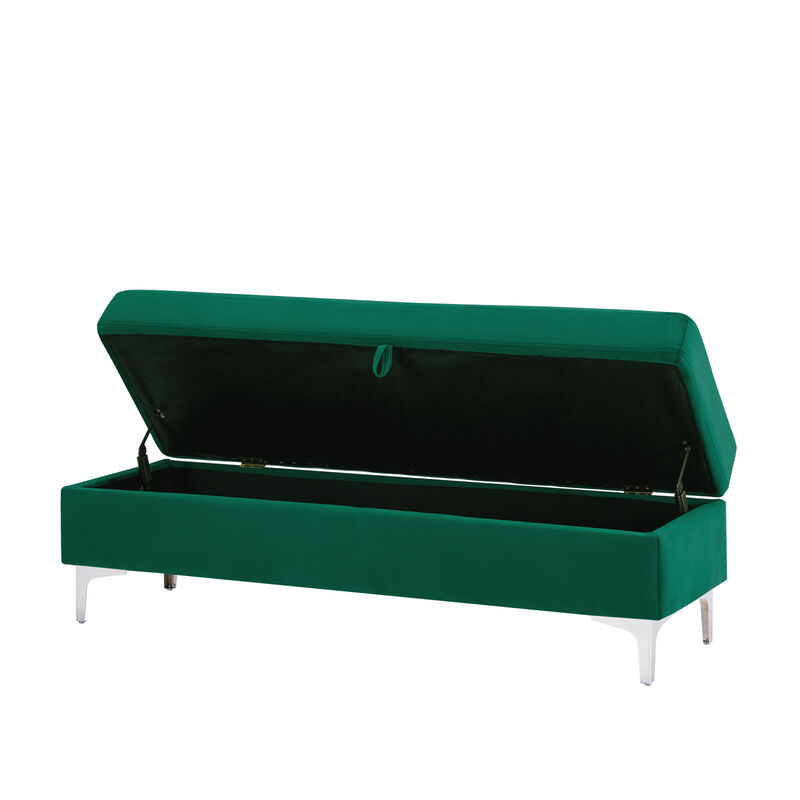 Dark Green Leisure Stool