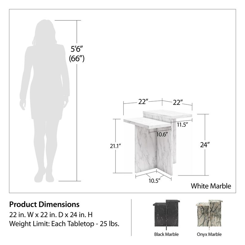 CosmoLiving by Cosmopolitan Brielle Accent Table