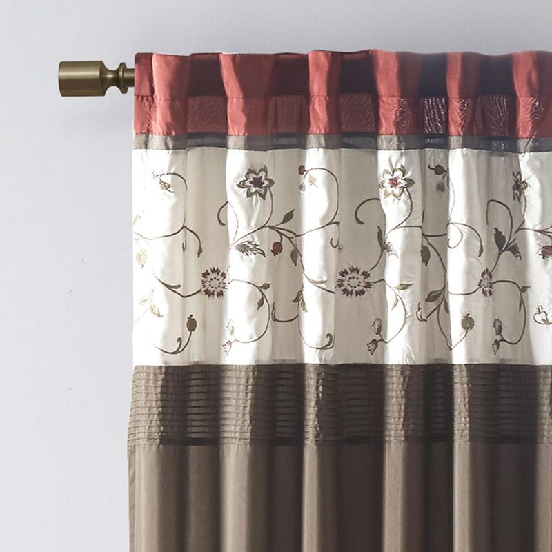 Belen Kox Serene Embroidered Window Panel, Belen Kox