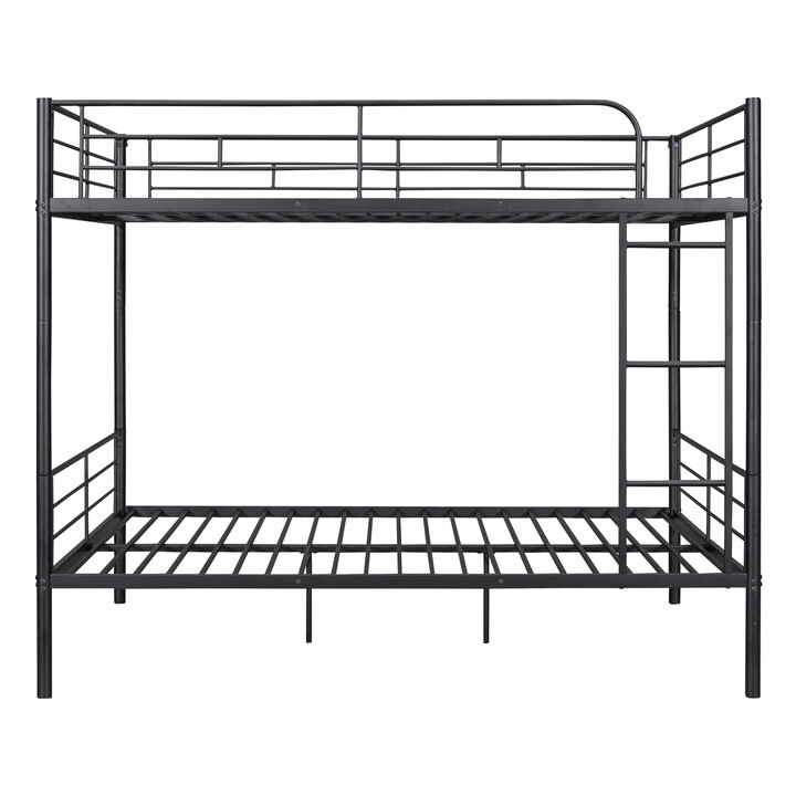 Full Over Full Metal Bunk Bed