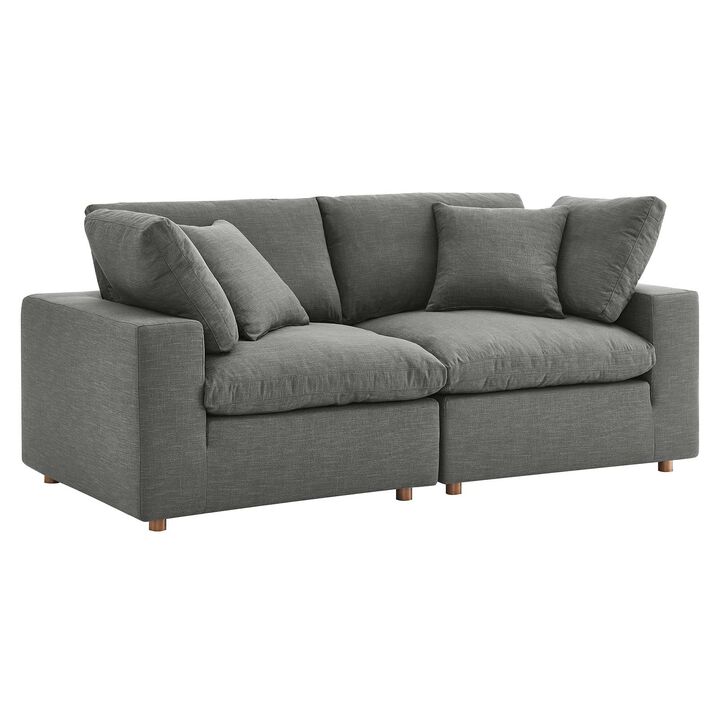 Ashton Upholstered Fabric Sectional Sofa