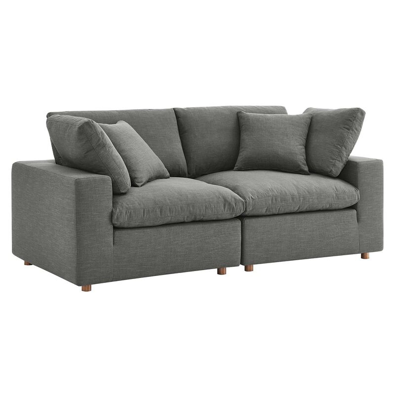 Ashton Upholstered Fabric Sectional Sofa