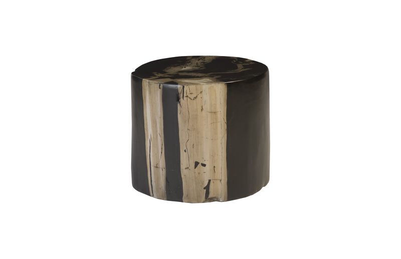 Cast Petrified Wood Stool