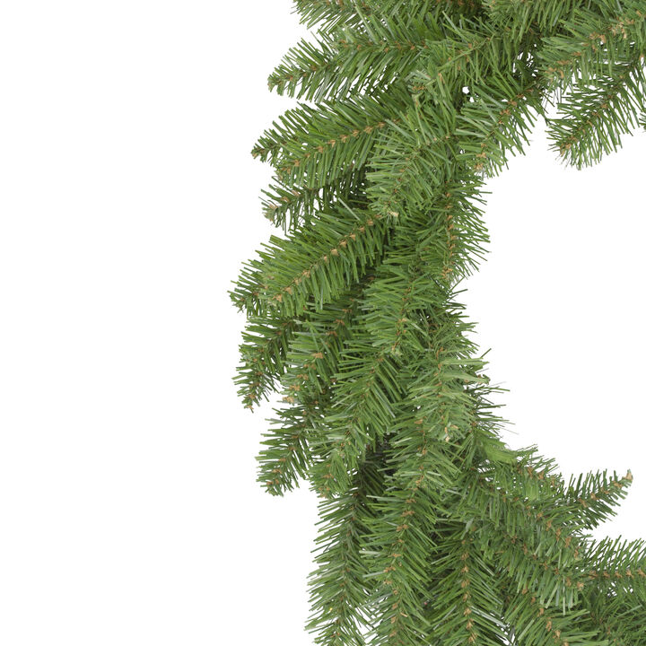 Eastern Pine Artificial Christmas Wreath  24-Inch  Unlit