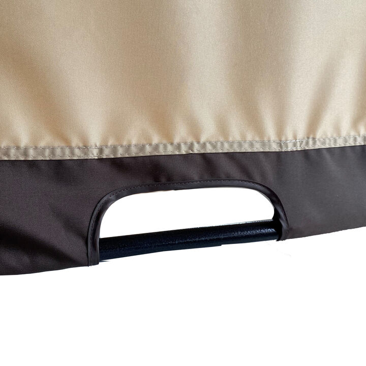 Universal Canopy Cover Replacement For 12x9 FT Curved Outdoor Pergola Structure