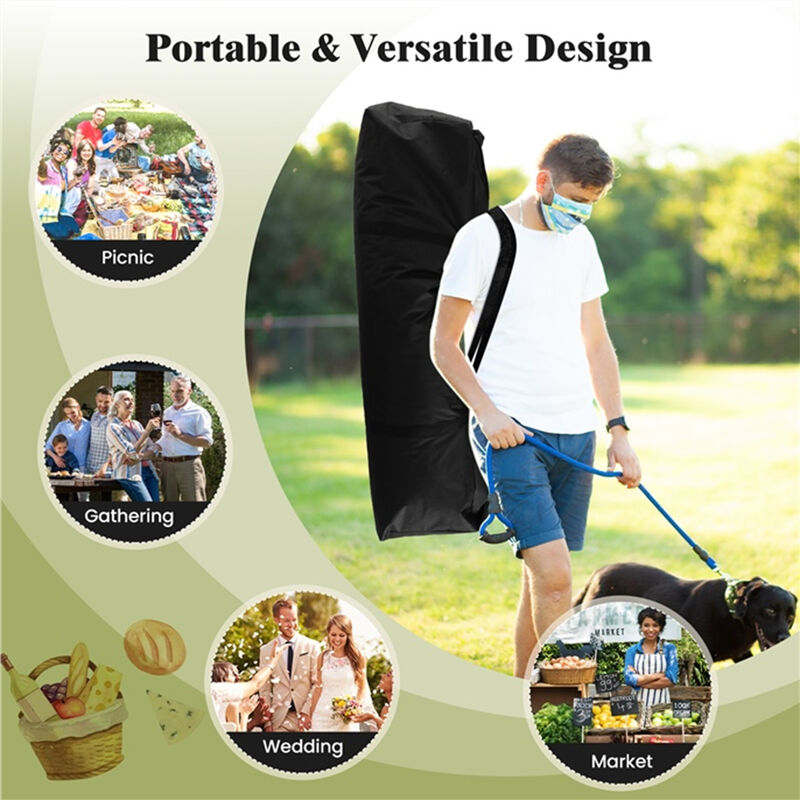 10 x 20 FT Pop-up Canopy Tent with Carrying Bag