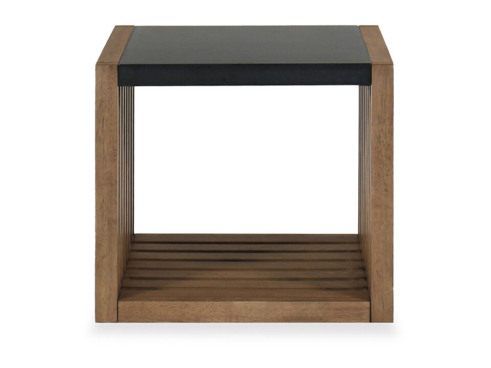 Catalina Stone Top End Table