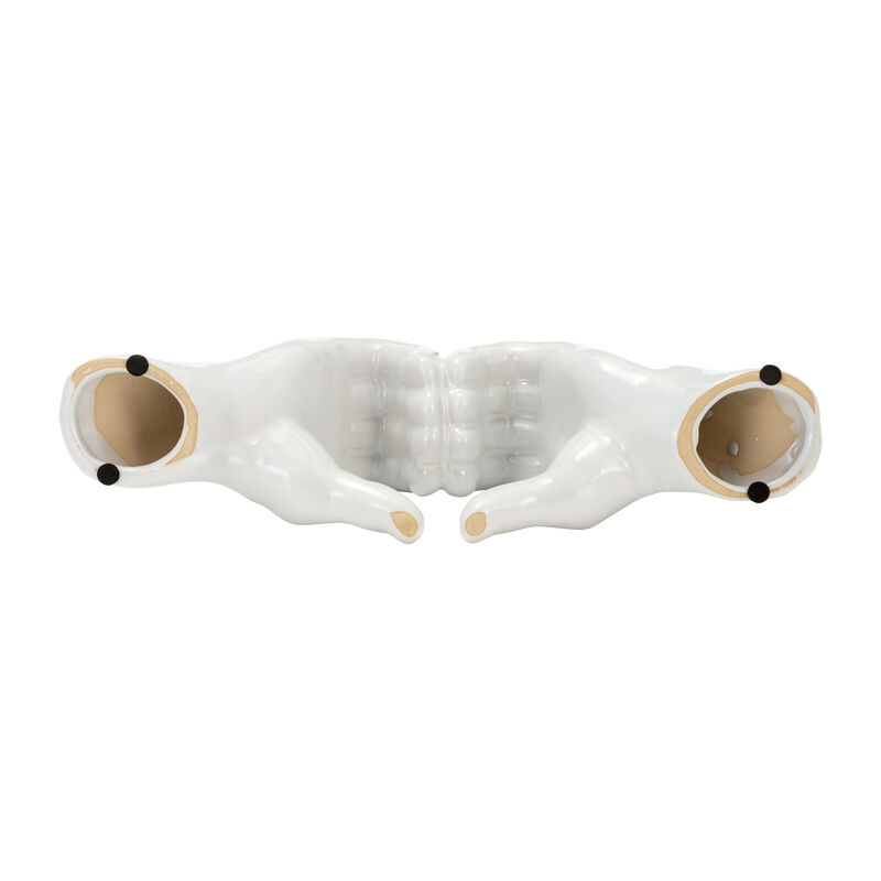 White 5" Hand-heart Object