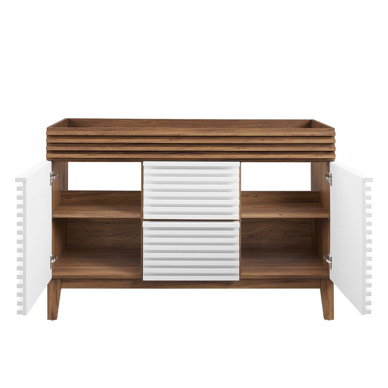 Render 48" Double Bathroom Vanity Cabinet