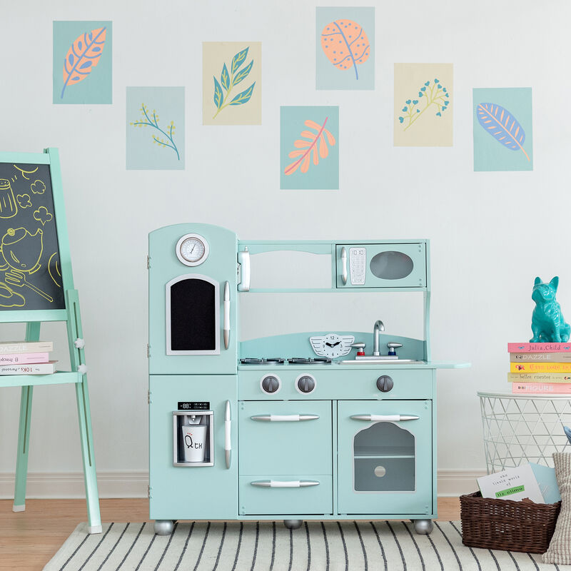 Teamson Kids - Little Chef Westchester Retro Play Kitchen - Mint