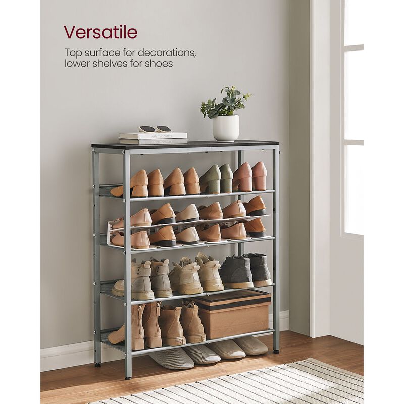 6-Tier Shoe Rack - Efficient Storage Solution for Organized Footwear