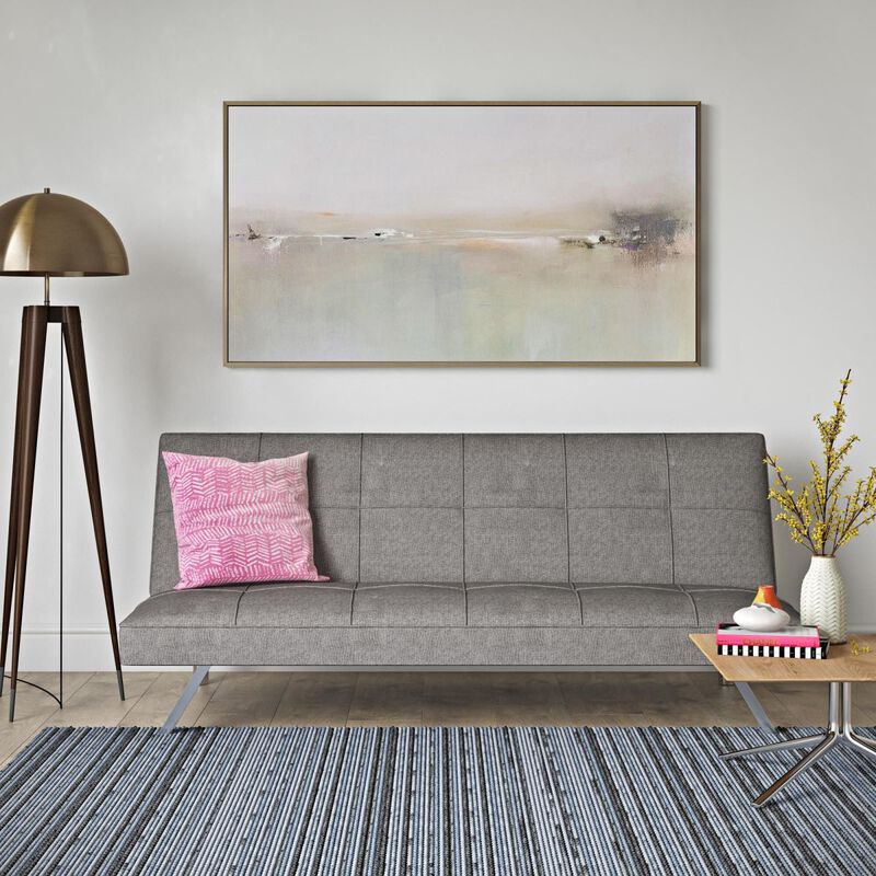 Metal Frame, Stainless Leg, Futon, Sofa Bed