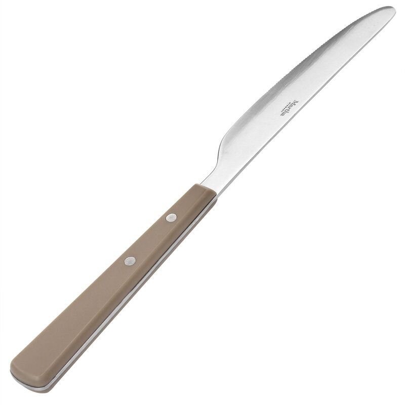 Martha Stewart Garden Cottage 16 Piece Stainless Steel Flatware Set in Taupe