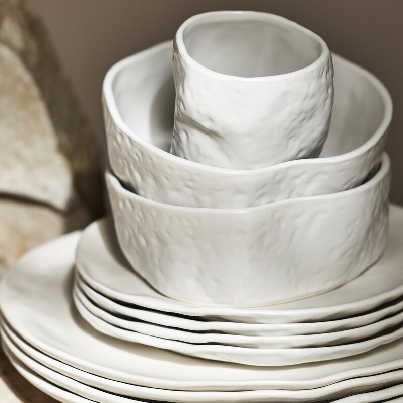 Stone by Mercer Project ATIK Stoneware 32 Piece Dinnerware Set
