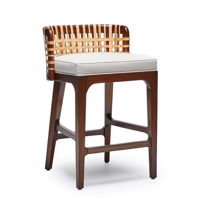 Palms Counter Stool - Grey Ceruse