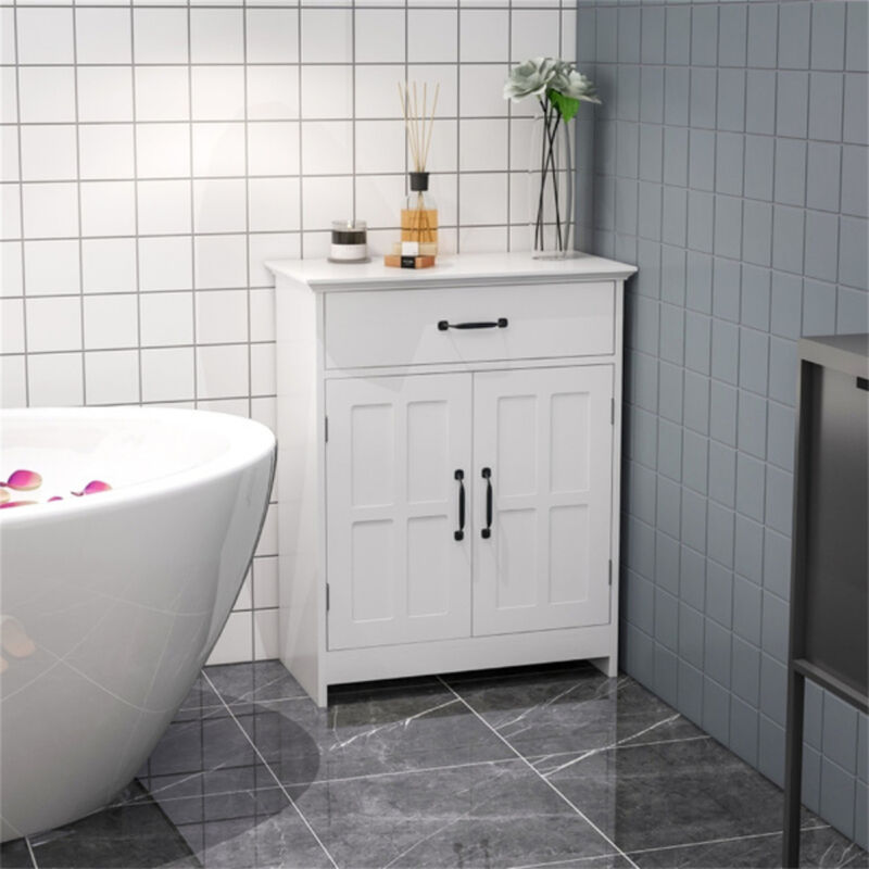 Bathroom Storage Cabinet with Shelves for Organizing Toiletries