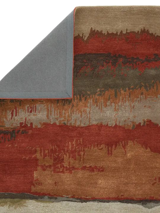 Genesis Juna Red 5' x 8' Rug