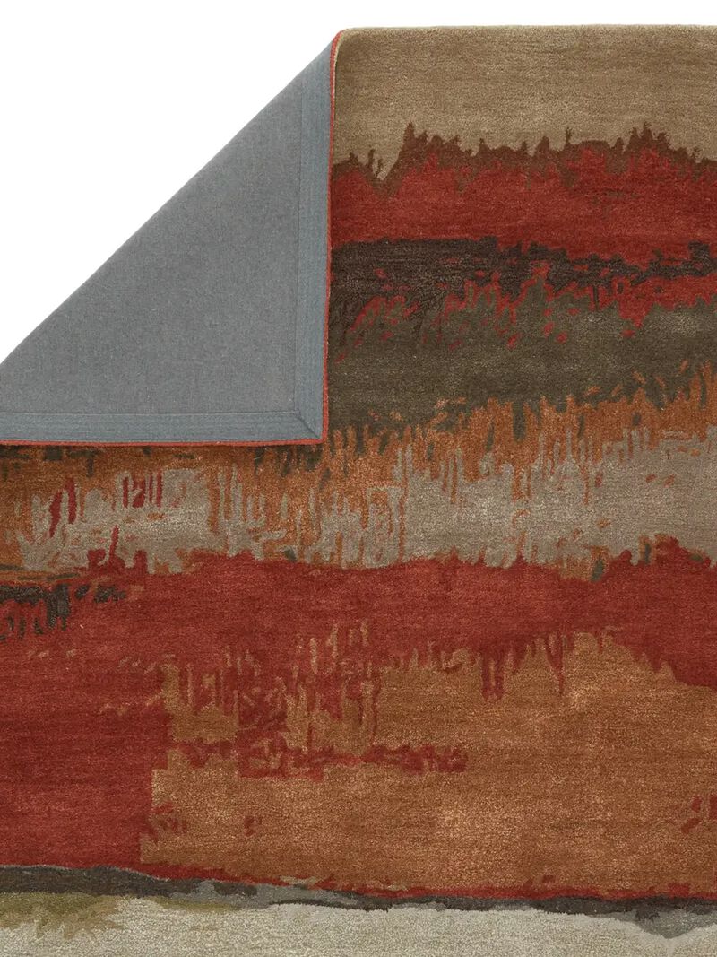 Genesis Juna Red 5' x 8' Rug