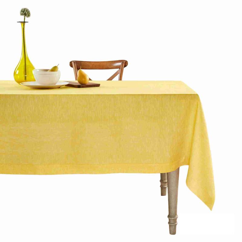 Solino Home 100% Pure Linen Dinner Napkins 20 x 20 Inch Set of 6 | Classic Hemstitch